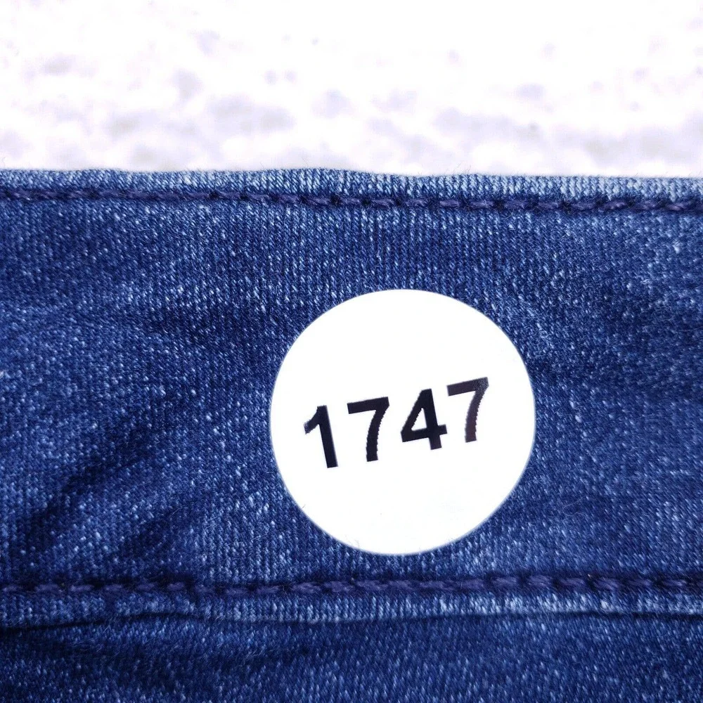 Level 99 Anthropologie Jeans Denim Cotton Womens SZ 27 Blue Straight Stretch VTG